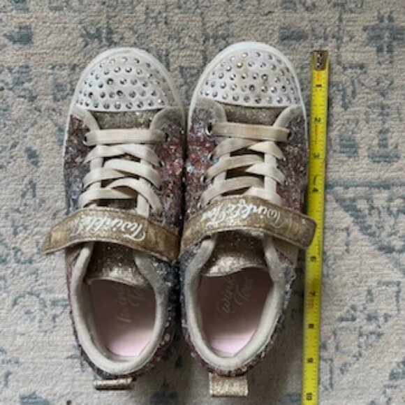 🧡3/15 Skechers Twinkle Toes Twinkle Sparks Sequin Flash Girls Unisex 13 - Picture 13 of 13